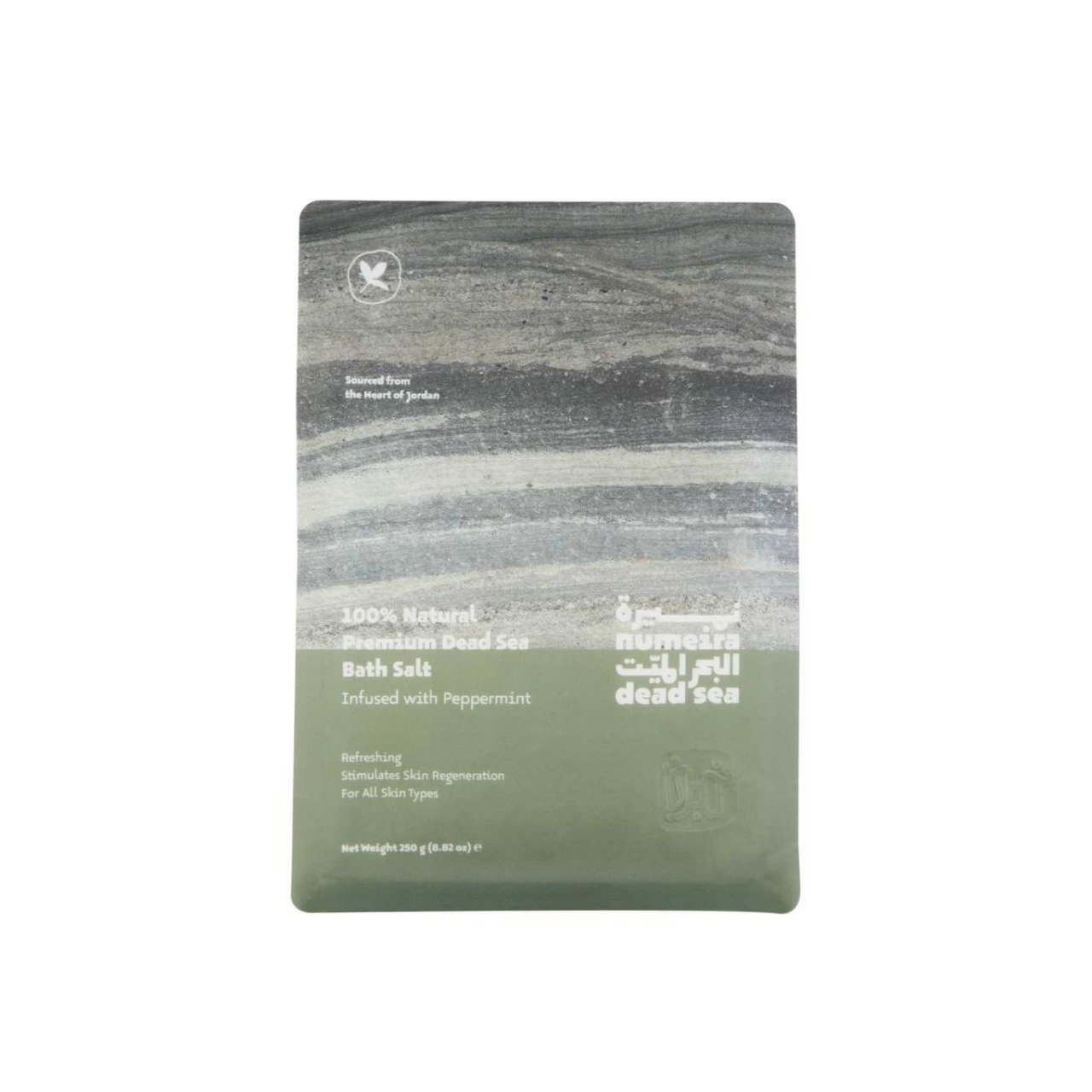 ملح استحمام البحر الميت بالنعناع